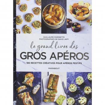 Le gros livre des gros apéros : 180 recettes créatives pour apéros festifs