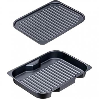 Grill Master Set met Ovenrecepten – Zwarte Grillpan