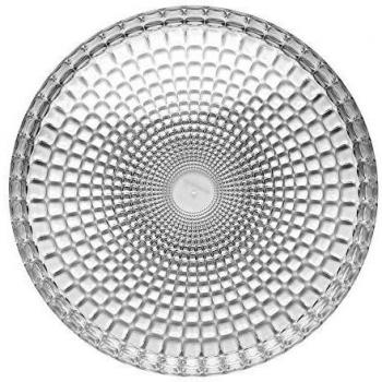 Livellara – Serie 6 Sottopiatti in Vetro Trasparente (Tiffany)