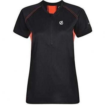 Dare 2b Damen Tribe Jersey, leichtes Trikot, Schwarz, XS