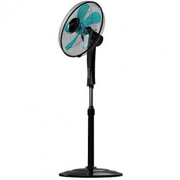 Cecotec EnergySilence 530 Ventilateur sur pied noir connecté avec commande 50W Noir