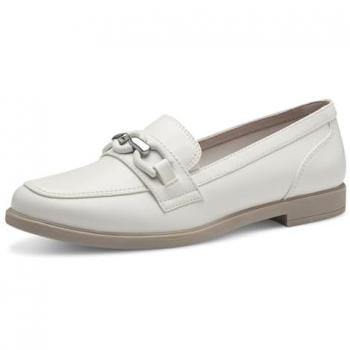 Jana Elegante Slipper Weiß