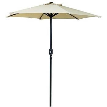 M Garden Patio Market Umbrella Parasol Crank Function