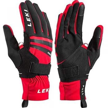 LEKI Herren Skihandschuhe HS Nordic Slope Shark, rot, 9
