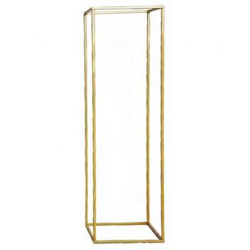 Vase de Sol Géométrique en Fer Antirouille pour Événements