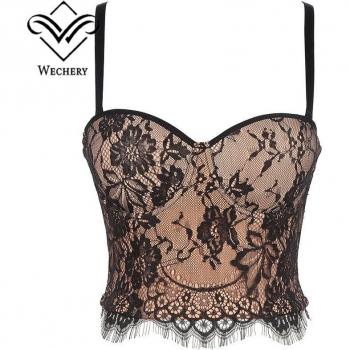 Corset vintage gothique en dentelle pour femmes, soutien-gorge long, couleur nude