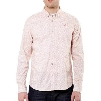 Tessuto Kaporal Camicia a Maniche Lunghe Malte Peach S