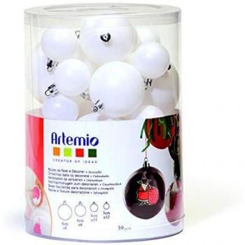Artemio Boule de Noël 4 cm