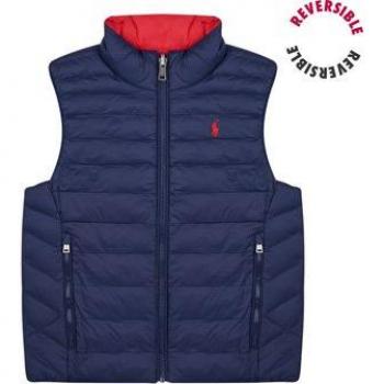 Polo RALPH LAUREN Doudoune Réversible Bleu M