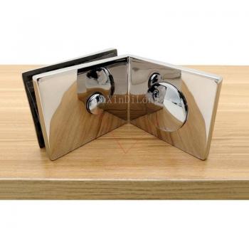 Luxury 90 Degree Glass Clamp Bracket Hinge for 8-10mm Glass JF1822