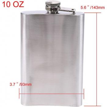 Flasque de whisky en acier inoxydable