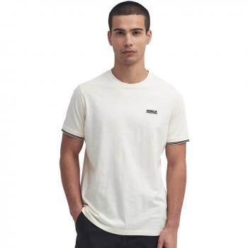 Barbour International Philip Mens Tipped Cuff Tailored T-Shirt