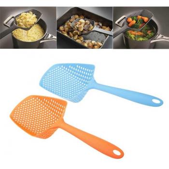 FryGuard Colador y Cuchara de Plástico