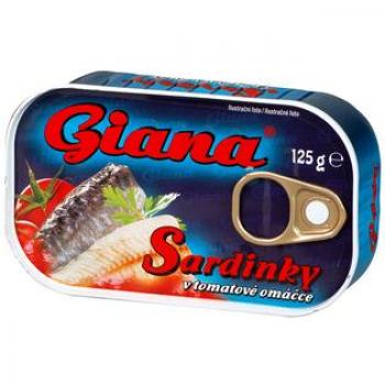 Sardines à la Sauce Tomate de Giana