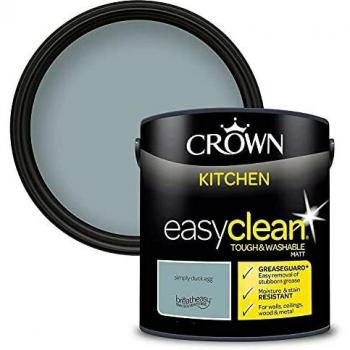 Crown Easyclean Kitchen Matt Emulsion Paint