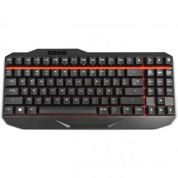 Nox Krom Kross Red Switch Teclado Mecánico Negro