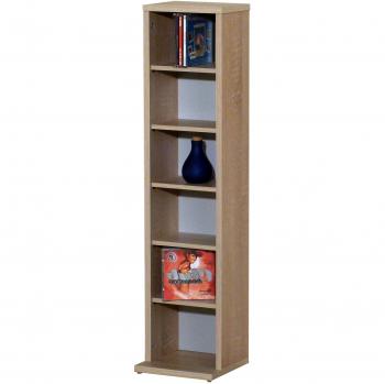 VCM Elementa Kompakt-CD-Regal – 102 Titel – 92 H × 21 B × 20 T