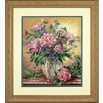 Cross-Stitch Bundle: Peonies & Canterbury Bells (D35211)