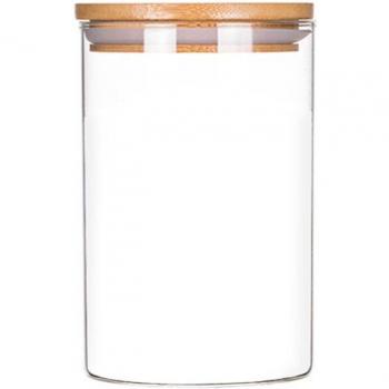 Bamboo Lid 1200ML Glass Food Storage Container