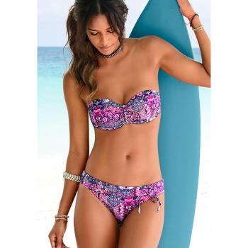 Buffalo Shari Bikini-Hose mit Umschlagbund