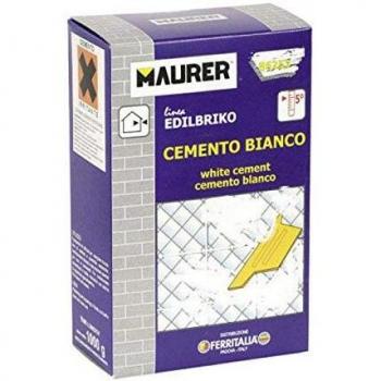 MAURER Edil Cemento Blanco (Caja 1 kg.)