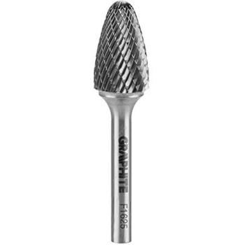 Fraise à métaux GRAPHITE type F 16 x 25 mm queue 6 x 45 mm dureté élevée