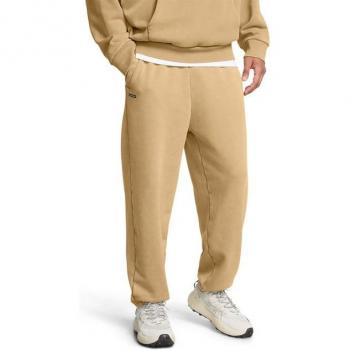 Under Armour UA Icon HWT Fleece Pants Camel/White L