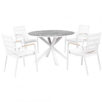 Set de Dîner Blanc Taviano