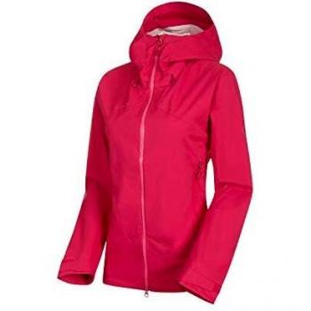 Mammut Kento Hooded Jacket para mujer, color Dragon Fruit, tamaño L