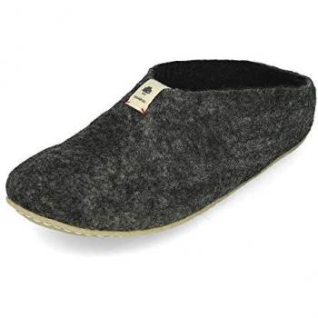 BAABUK Herren‑Slipper “Mel” – Anthrazit – Komfort 2023