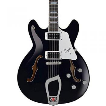 Hagstrom SUVIK-BLK 6-saitige E-Gitarre