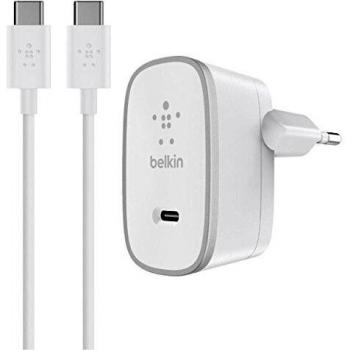 Belkin Power Adapter 15 W avec câble USB‑C 1,5 m blanc