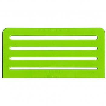 Rapidesign Lettering Aid Template, 1/4 Inch Size, 1 Each