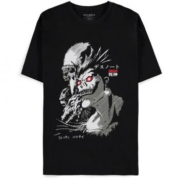 T-Shirt Noir Shinigami Death Note S à XXL