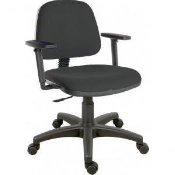 Teknik ErgoBlaster Medium Back Fabric Office Chair – Adjustable Arms