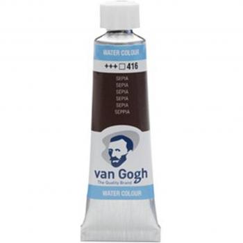 Tubo de acuarela Talens 10 ml sepia