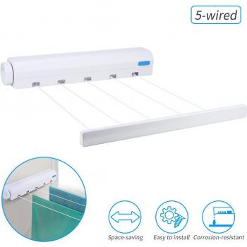 Indoor Retractable Clothes Drying Rack
