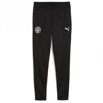 Puma Manchester City Junior Training Pants 2025/2026 – Black, Size 11-12 Years