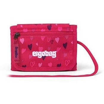 Ergobag Brustgepäckbeutel, Geldfach, Blickfenster – Pastellrosa