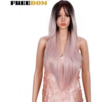 FREEDOM 32-Inch Synthetic Wig with Bangs