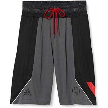 Adidas Herren Kurzhosen Harden, Farboption Grau/Schwarz, L