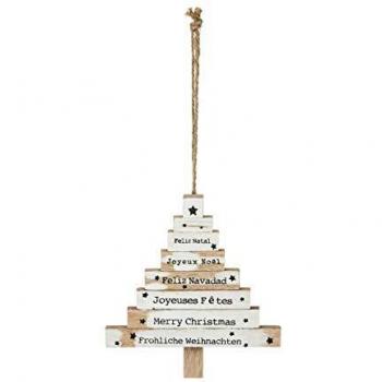 Suspension Décorative Sapin 8 Niveaux ECRITS