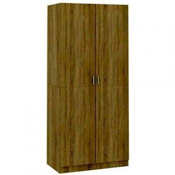 Garde-robe Chêne sonoma 90x52x200 cm Bois d’ingénierie 800633