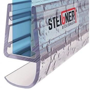 Joint d'étanchéité douche 130 cm – STEIGNER Transparent PVC Résistant aux fissures et à la moisissure