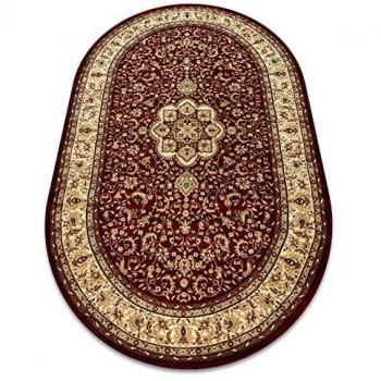 RUGSX Claret Red Royal Design Carpet