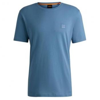 Maglietta BOSS Tales A Maniche Corte Relaxed Fit Blu Pastello 2XL