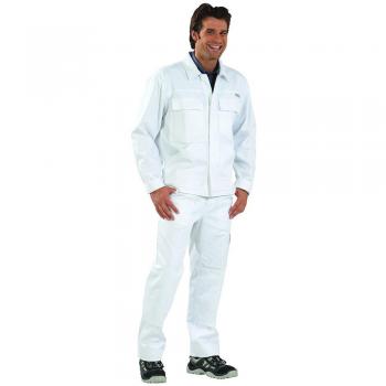 Planam BW 290 Bundjacke in Reinweiß, Größe 106