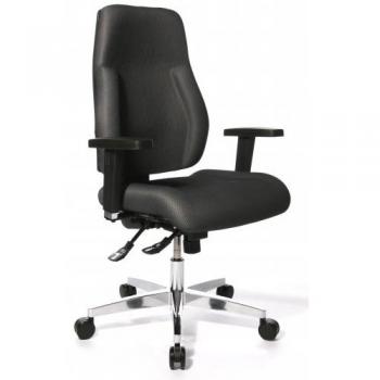 TOPSTAR Drehstuhl Profi-Bürostuhl P91 AL.G3 Stoff (1 Stück), ergonomisch für Schreibtische