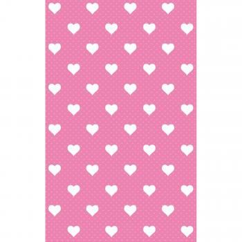 Pink Hearts Wall Sticker 45x200cm – D-C-Fix Santa Fe Design