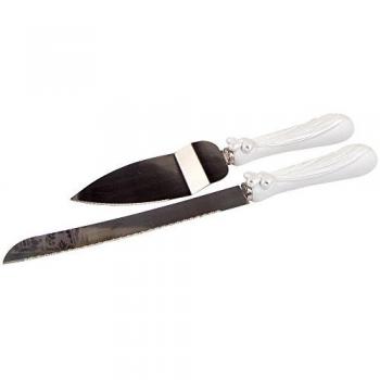 Coltello e Paletta per Torta con Decorazione a Cuore